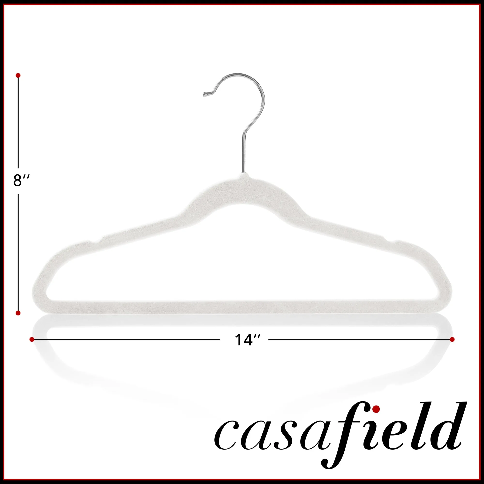 100 Velvet 14" Kid's Hangers