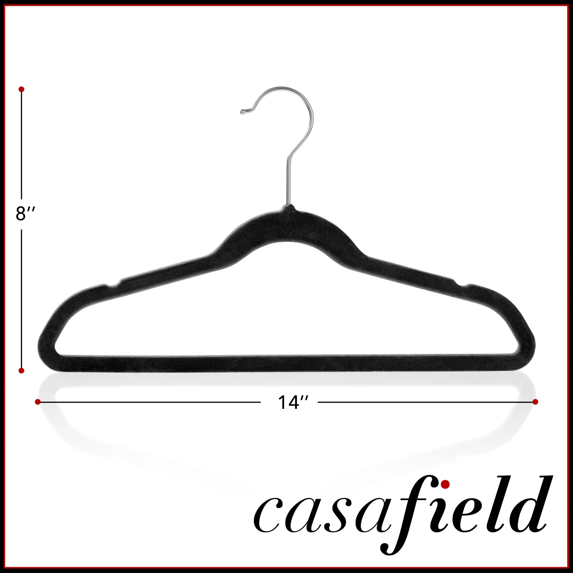 50 Velvet 14" Kid's Hangers