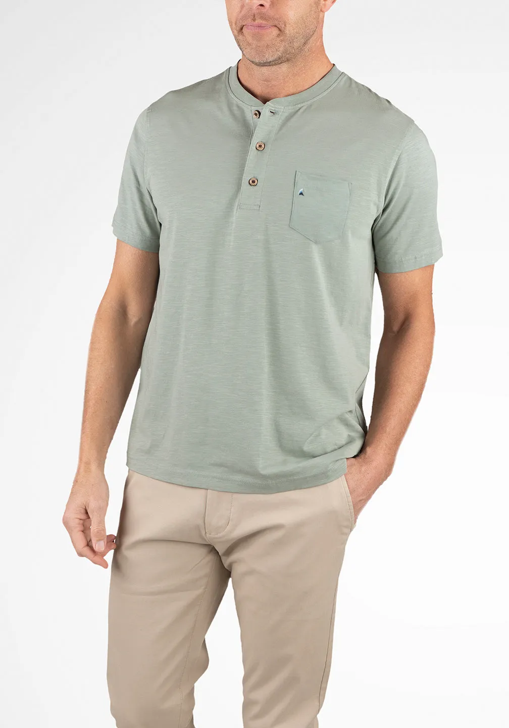 Airotec® Jersey Short Sleeve Henley