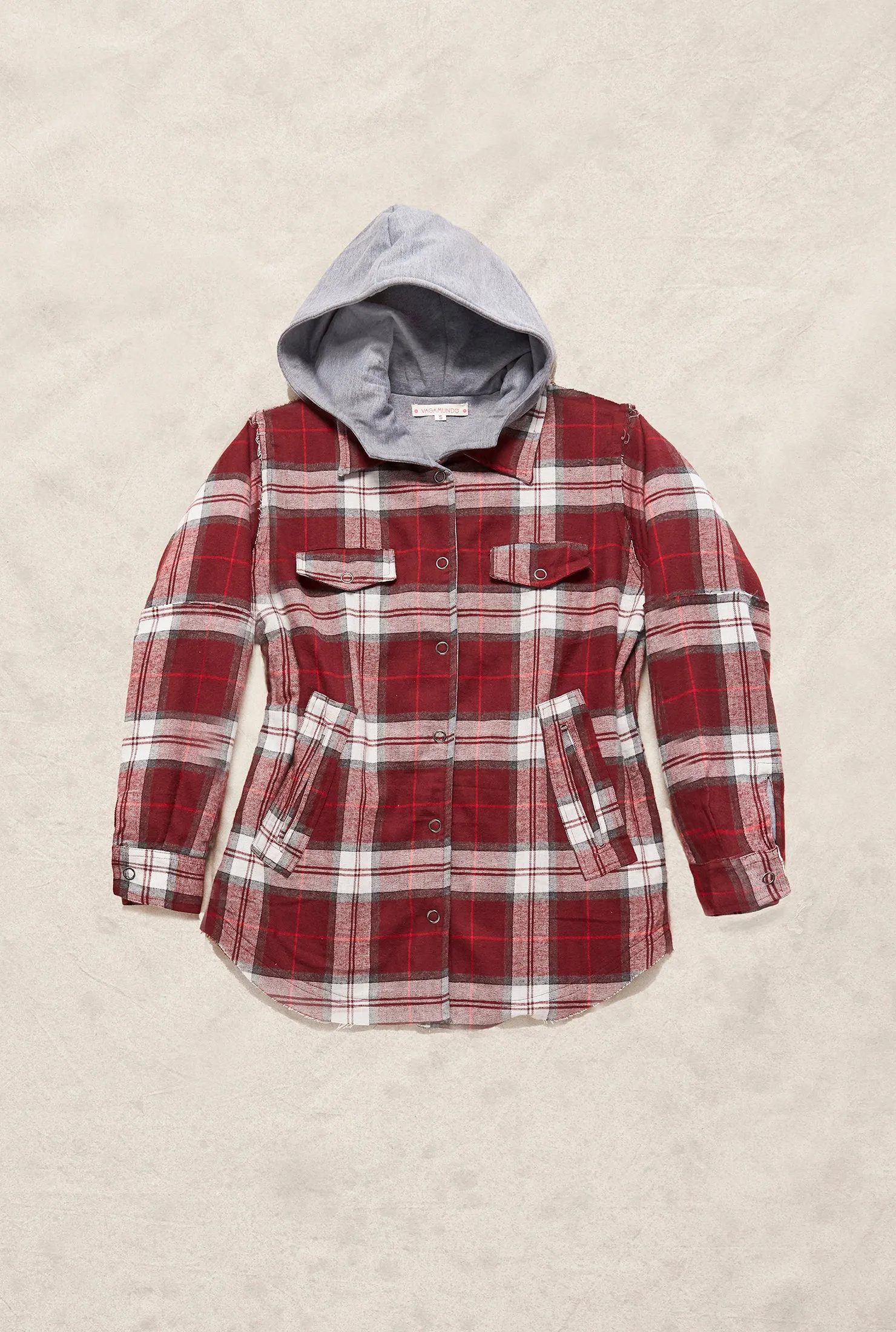 Alice Plaid Hoodie Sweatshirt