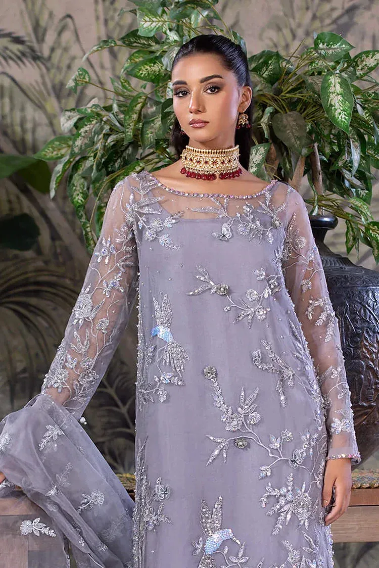 Amber Imran - Punkh Luxury Formals - Silver Mist