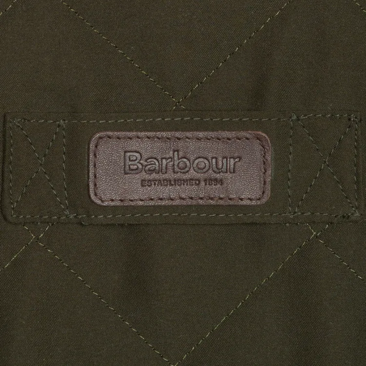 Barbour Burton Quilt Jacket - Dark Olive