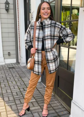 BB Dakota Plaid Times Coat