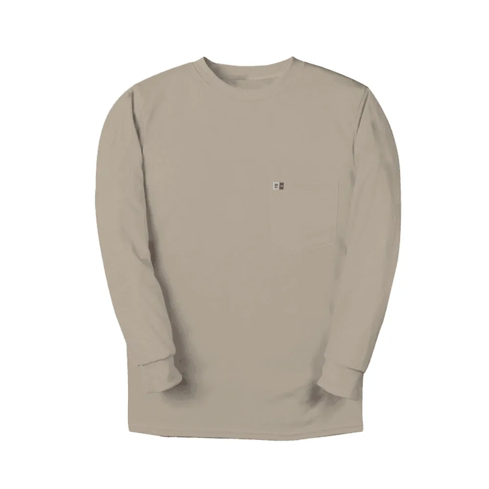 Big Bill® Flame Resistant (FR) Long Sleeve Henley T-Shirt - ATPV 8.9 - DW5KI6