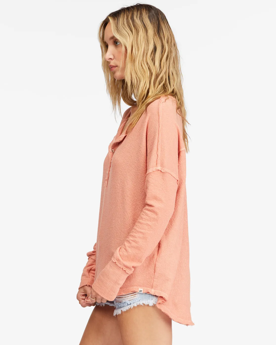 Billabong New Anyday L/S Shirt-Stone Rose