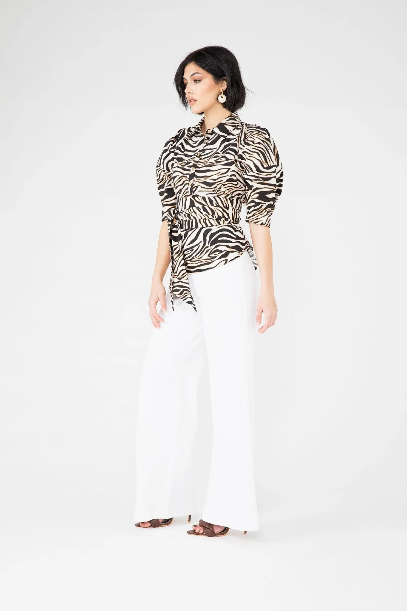 Black Zebra Javello Blouse