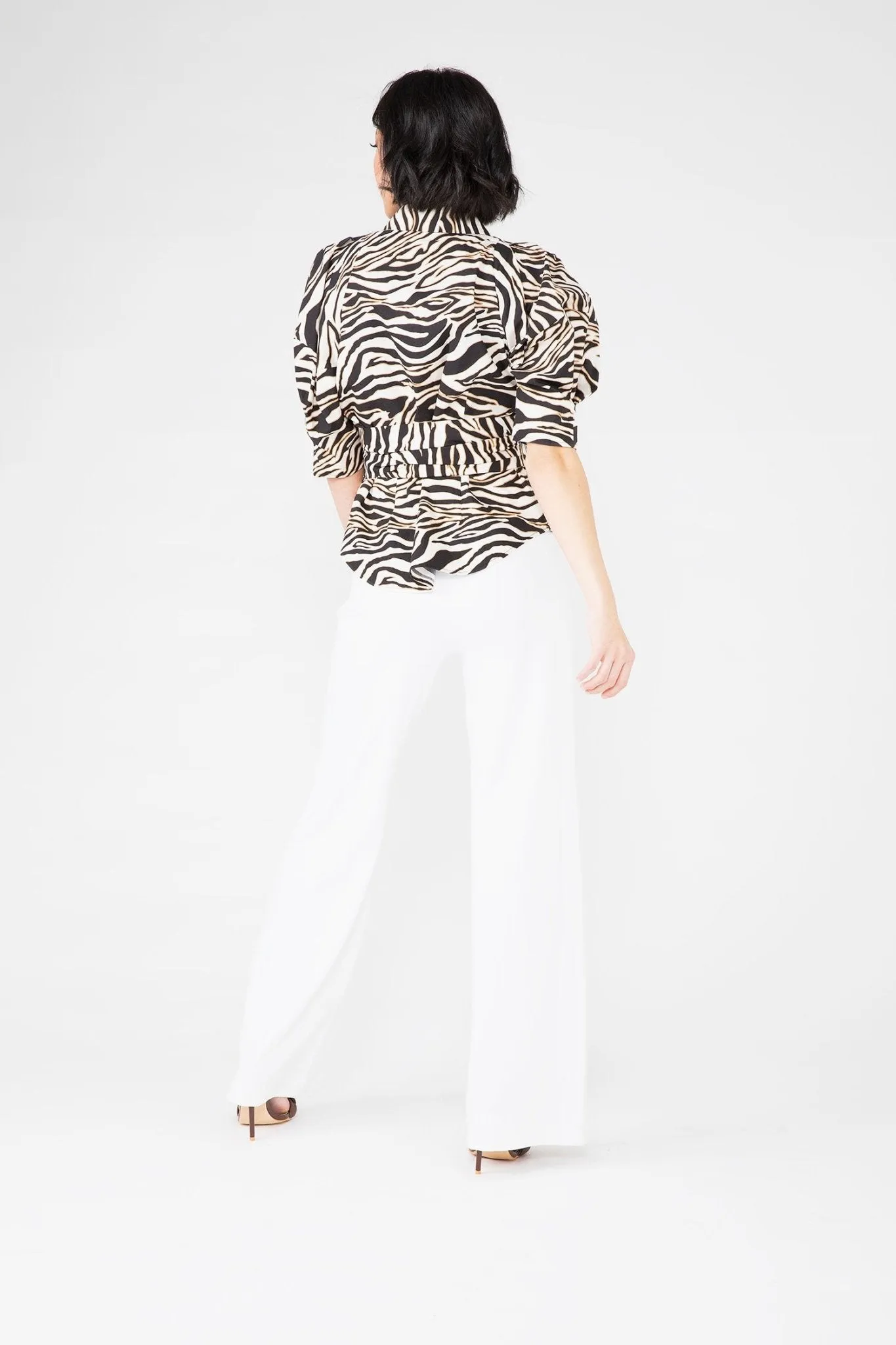 Black Zebra Javello Blouse