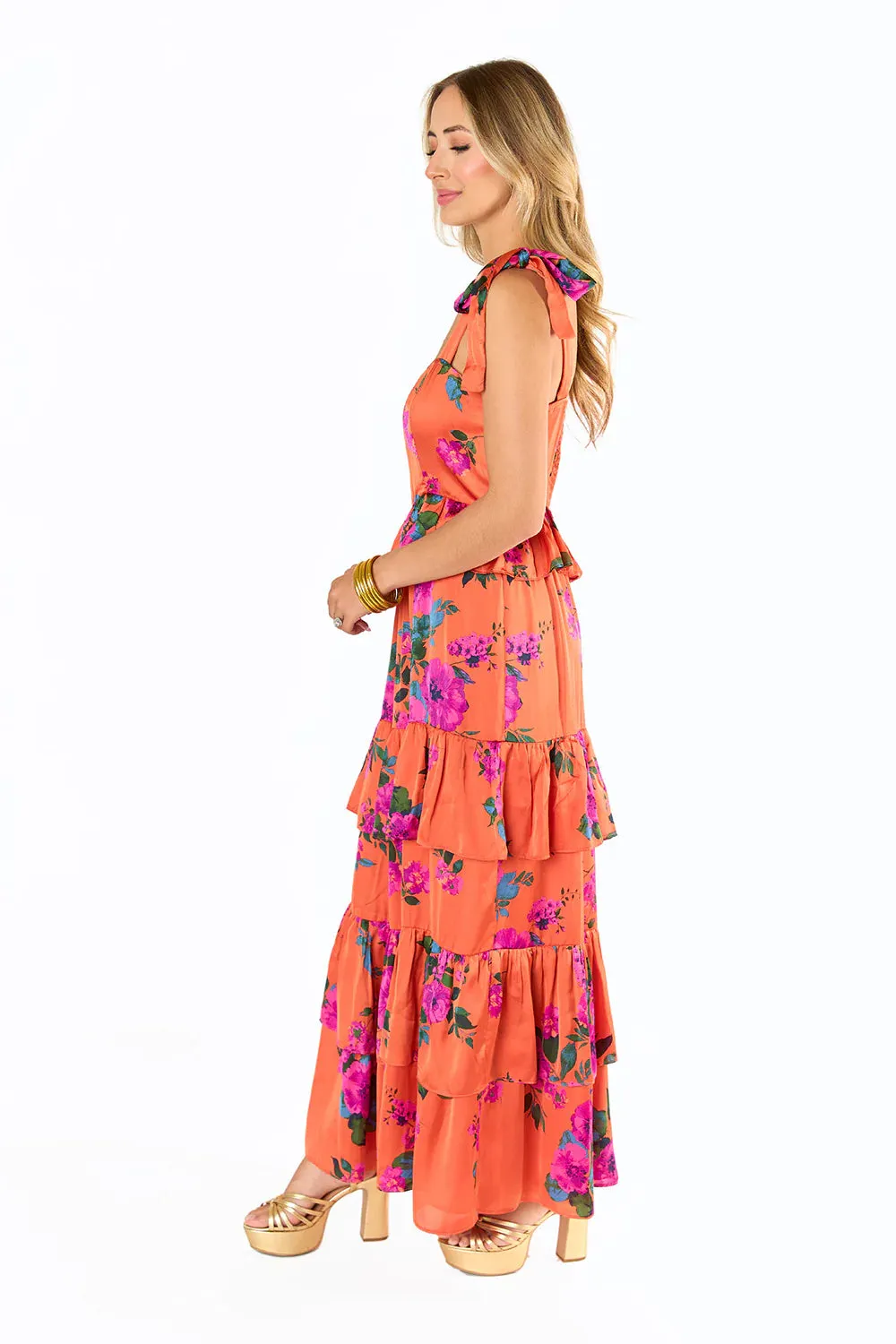 BuddyLove Edie Maxi Dress Tuscan Rose