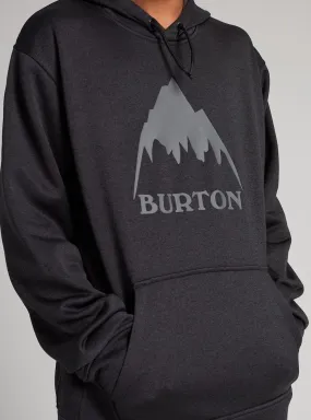 Burton Oak Pull Over Hoodie Mens Black Heather