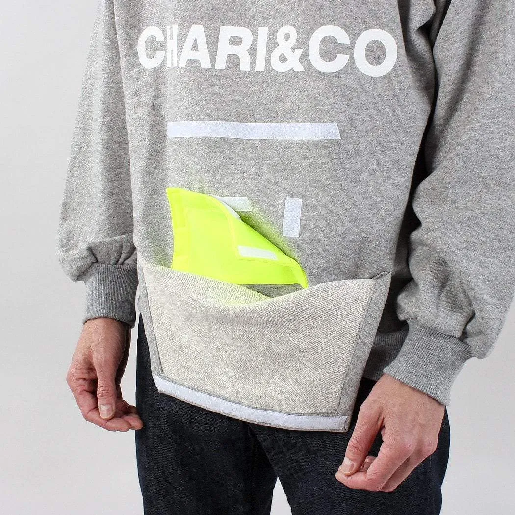 Chari & Co Big Bold Logo Pullover Hoody