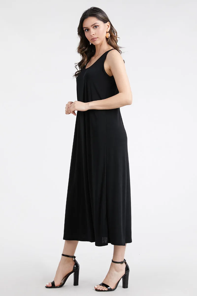 Classic Stretch Tank Maxi Dress-7000BN-TRS1