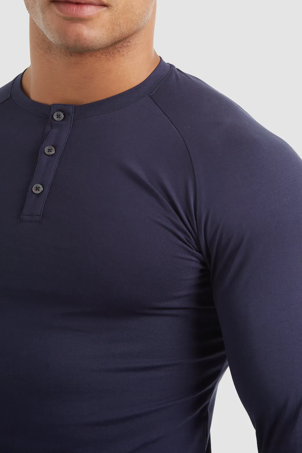 Everyday Henley in Navy