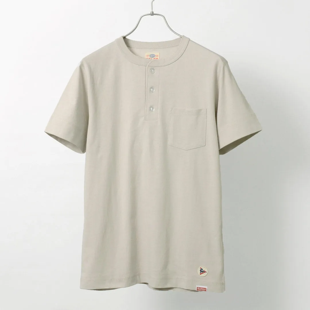 FELCO / Pocket Henley Neck T-shirt