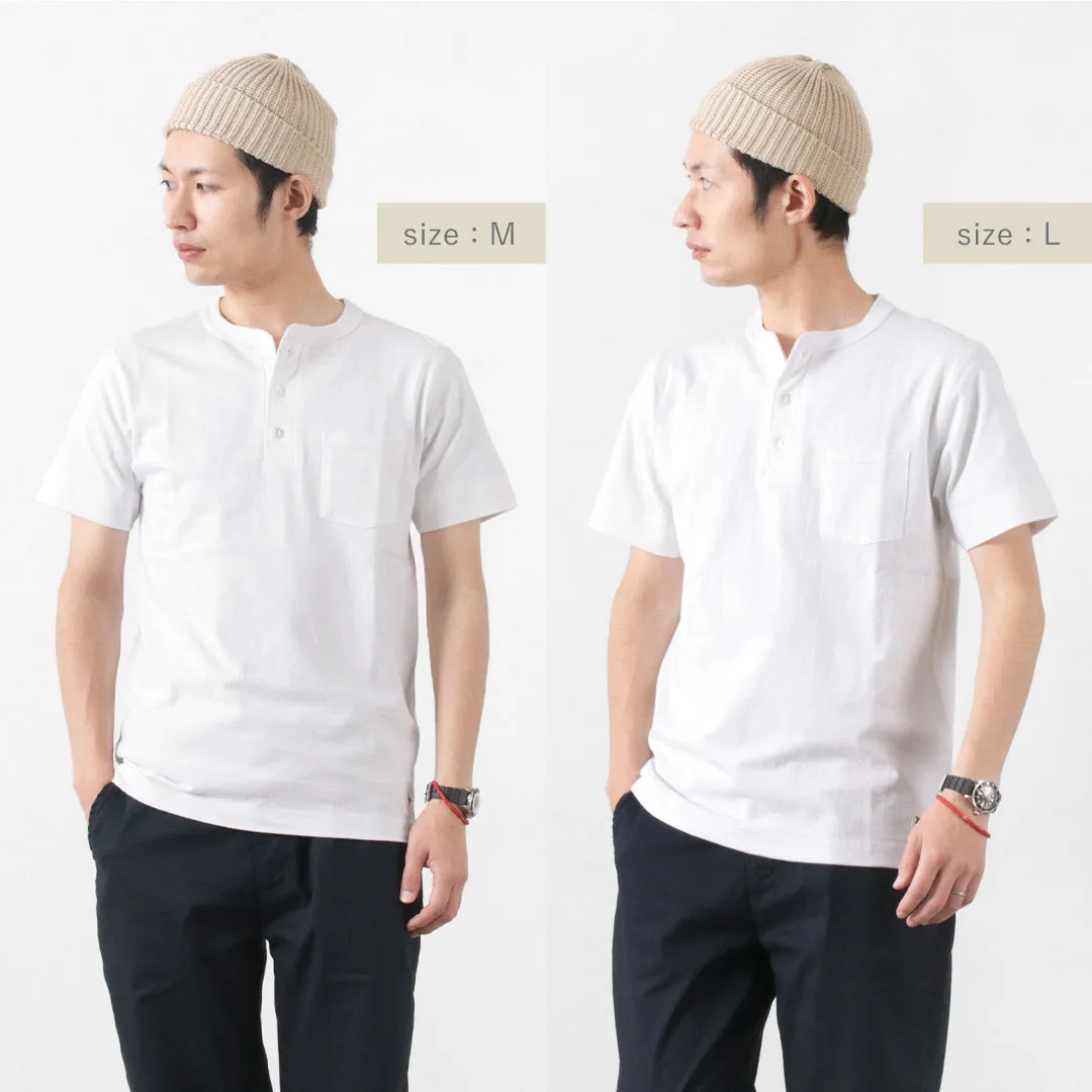 FELCO / Pocket Henley Neck T-shirt