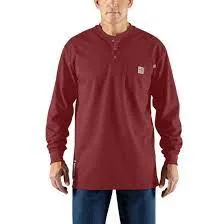 FR RORCE COTTON LS HENLEY : 100237