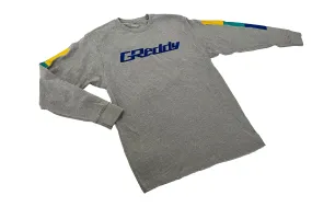 GReddy OG Long Sleeve Tee - Heather Gray