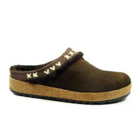 Haflinger Shetland Clog (Women) - Coffee Brown