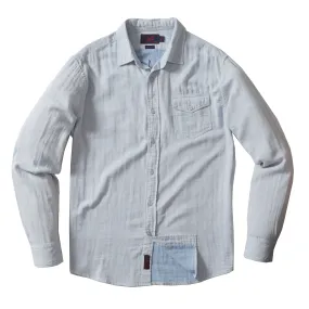 Hammond Double Cloth Shirt - Blue Chambray