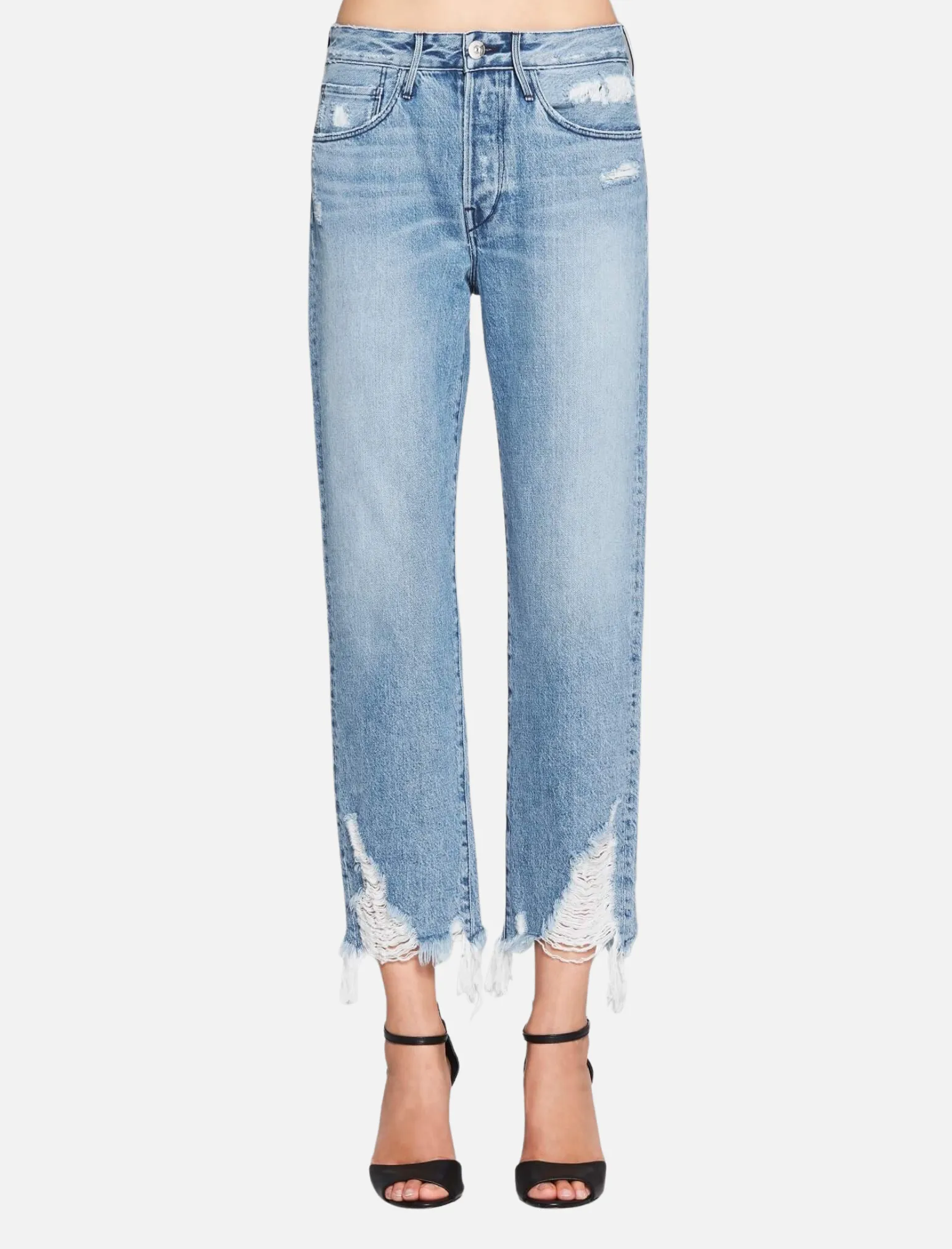 Higher Ground Straight Crop Jeans