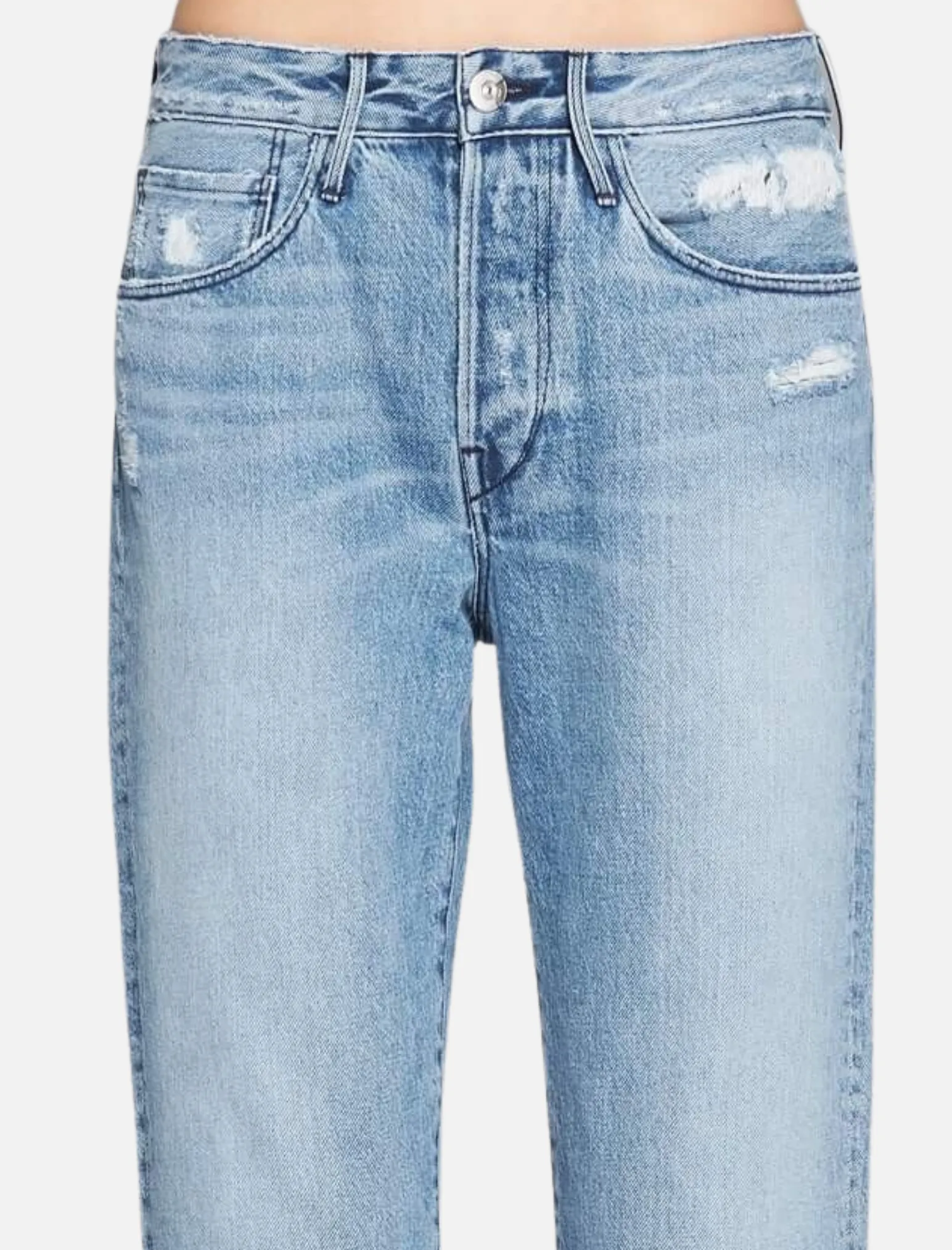 Higher Ground Straight Crop Jeans