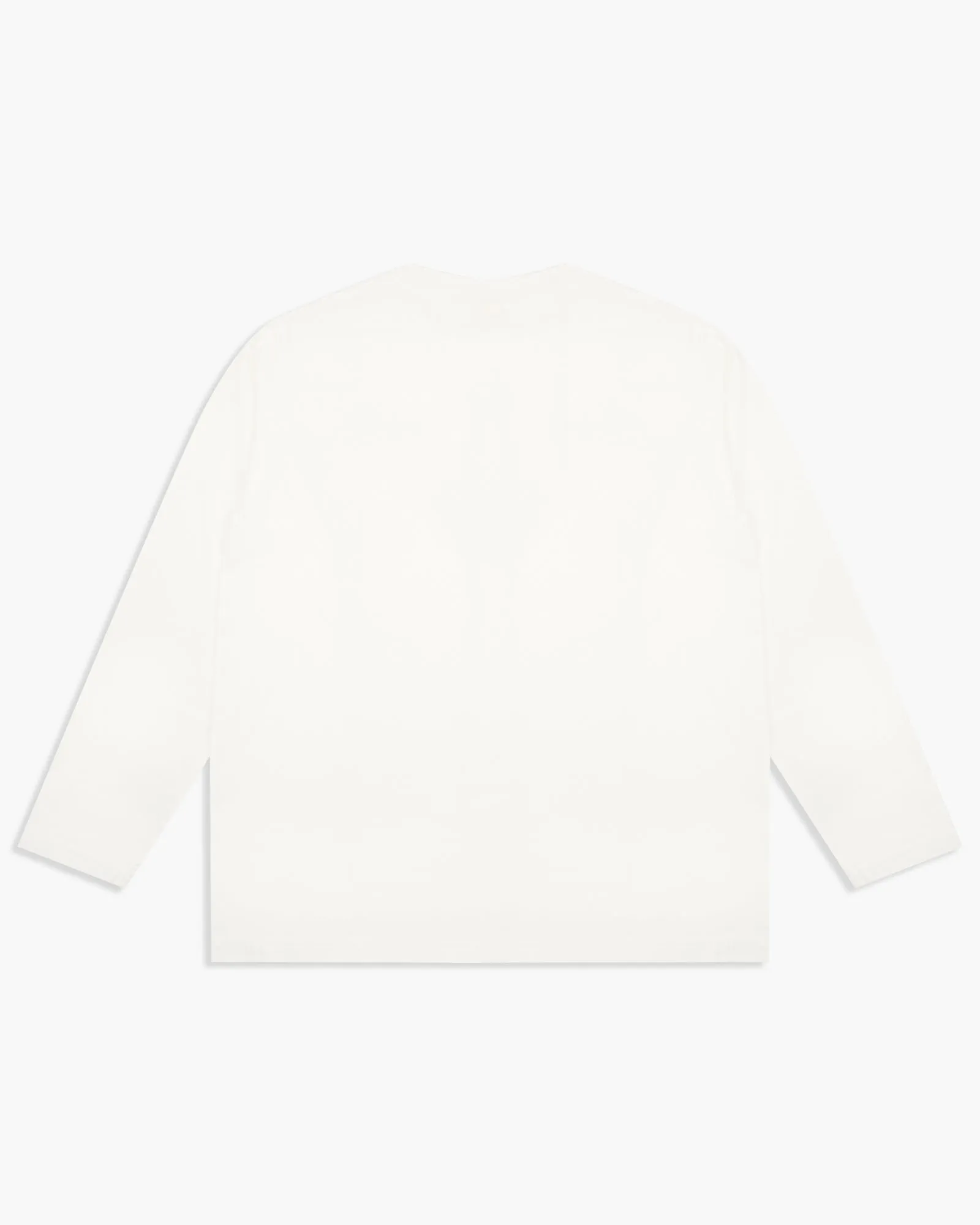 Jackman L/S Henley Neck Tee - White