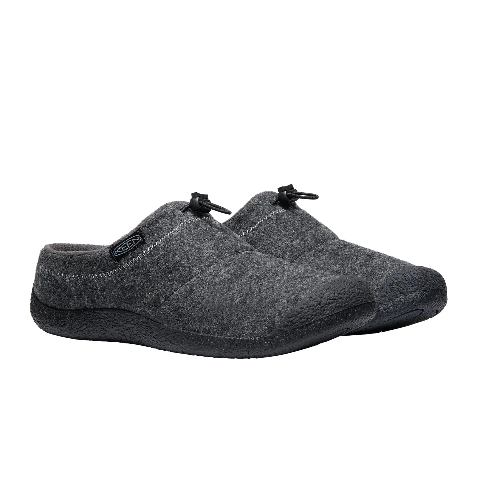 Keen Howser III Slide (Men) - Charcoal Grey Felt/Black