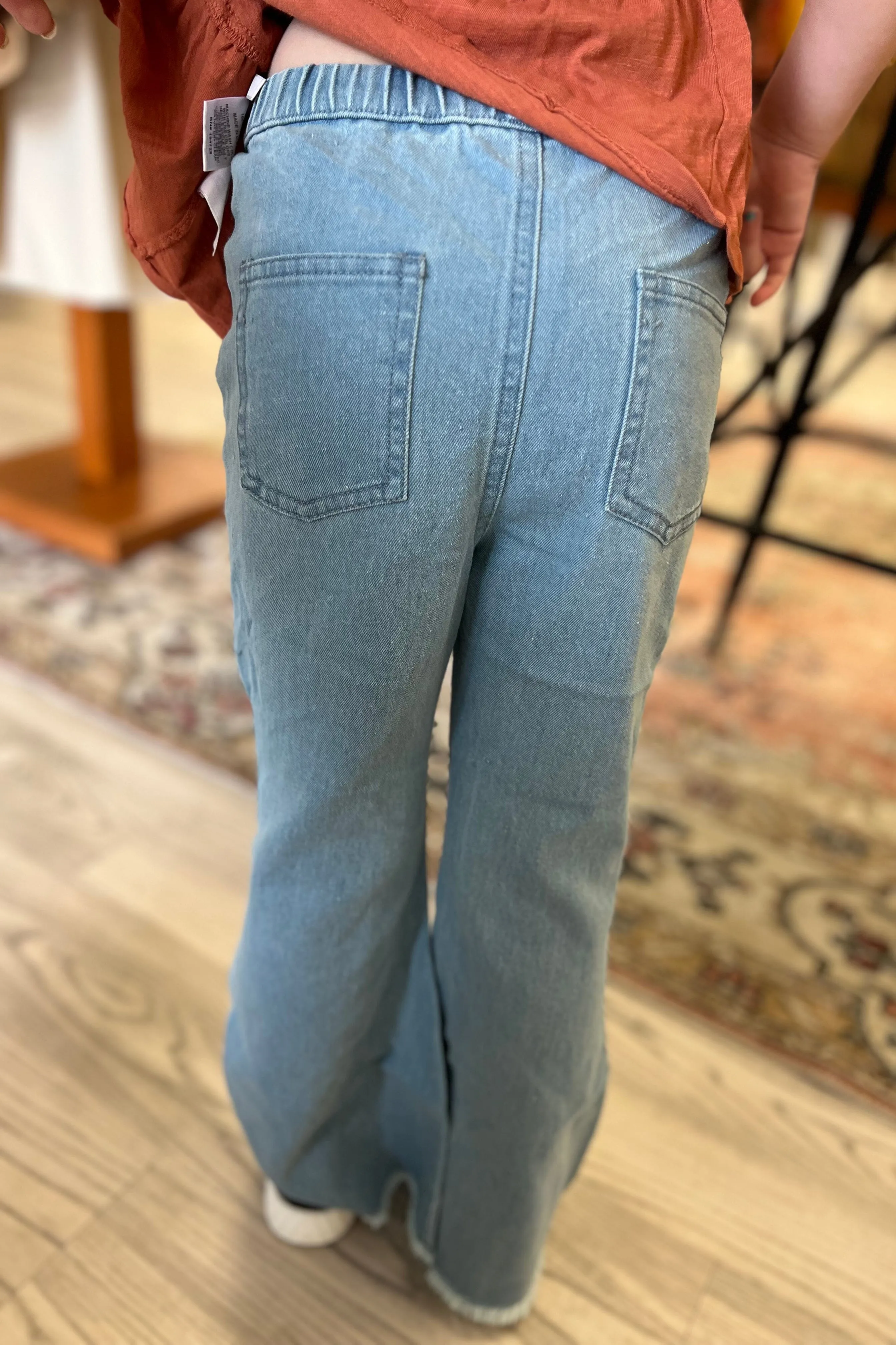 Kids Denim Bell Bottoms