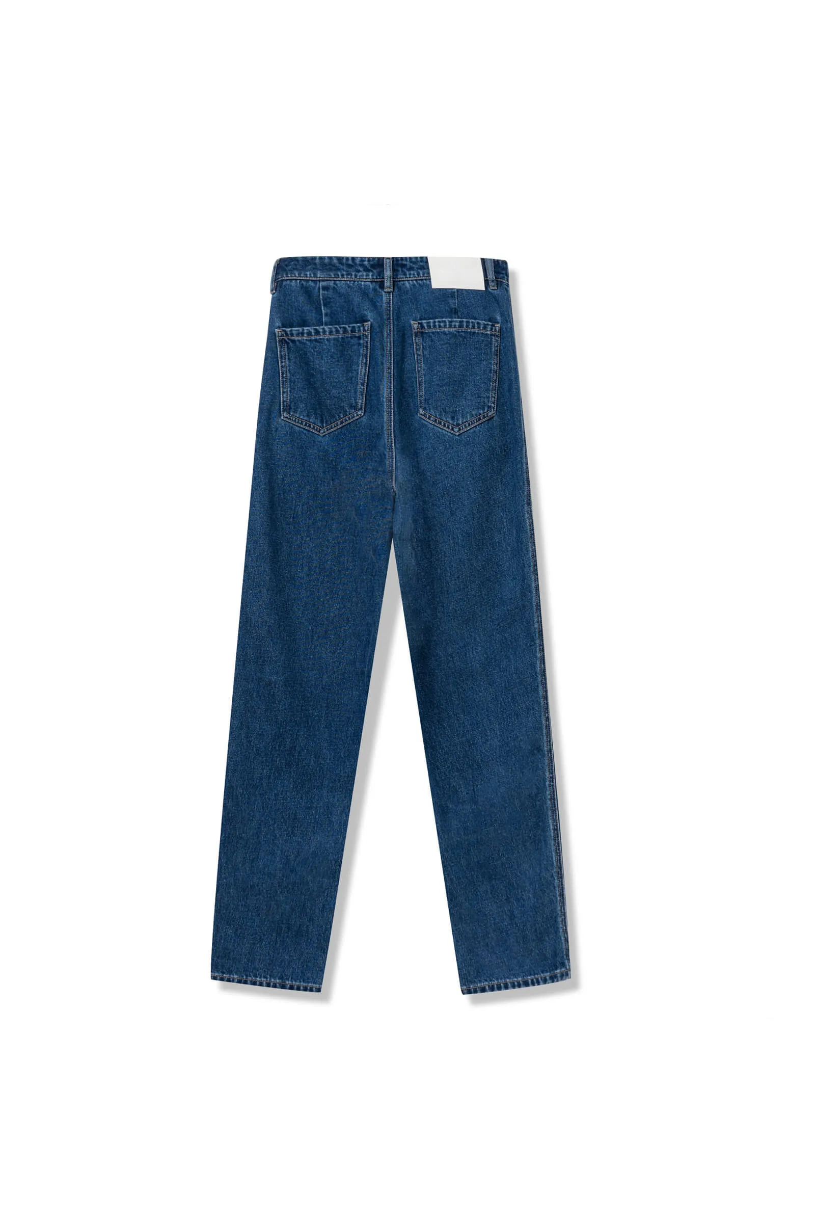 LILY High-Waisted Straight-Leg Jeans