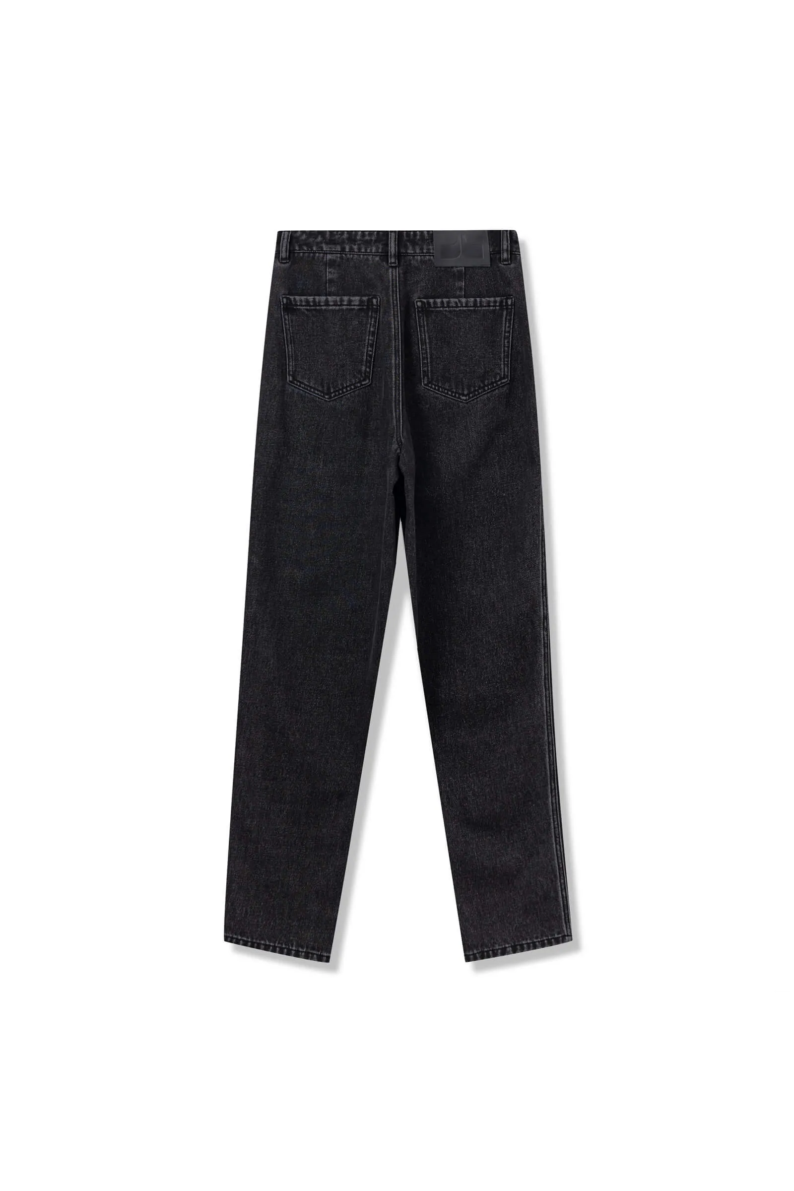 LILY High-Waisted Straight-Leg Jeans