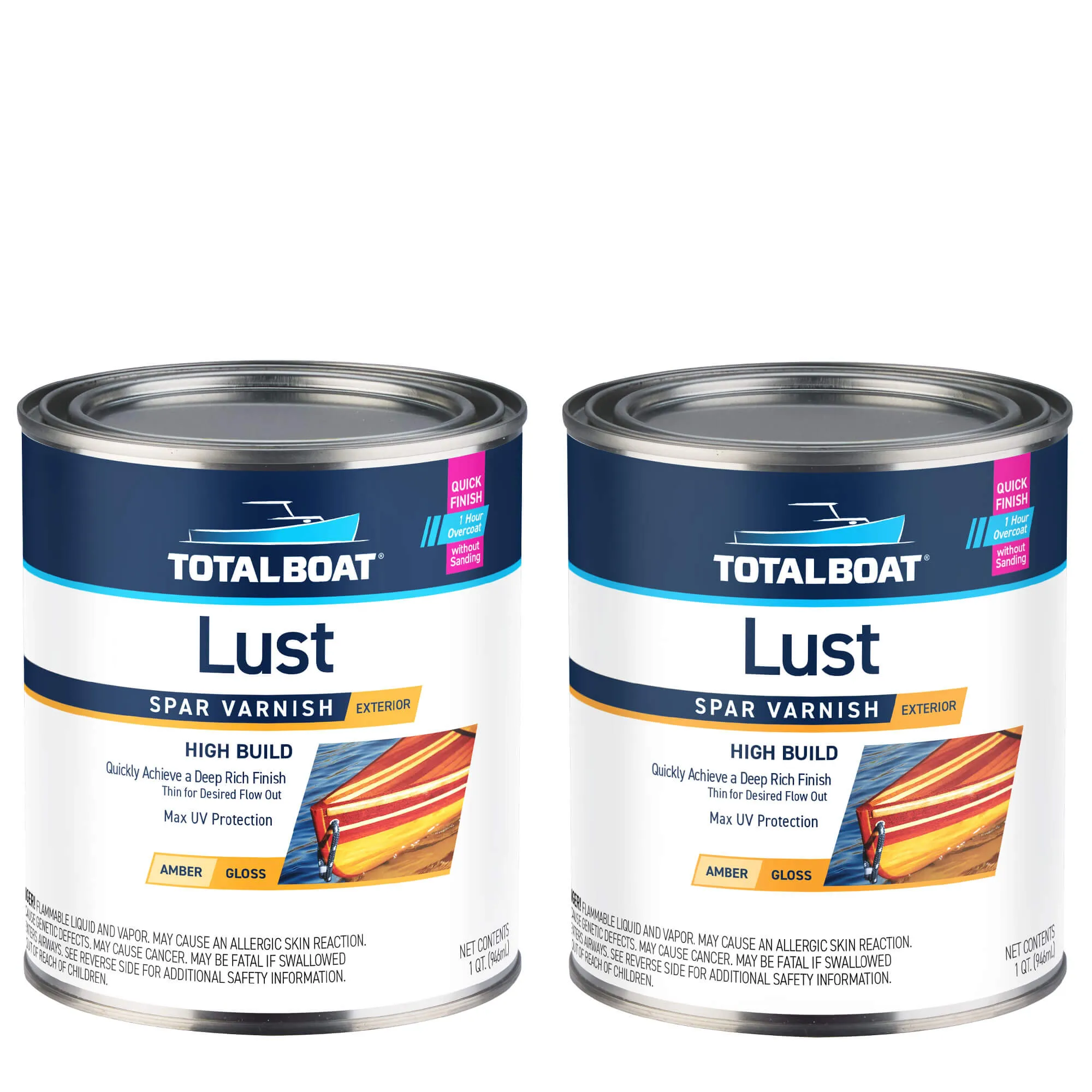 Lust Rapid Recoat Marine Spar Varnish