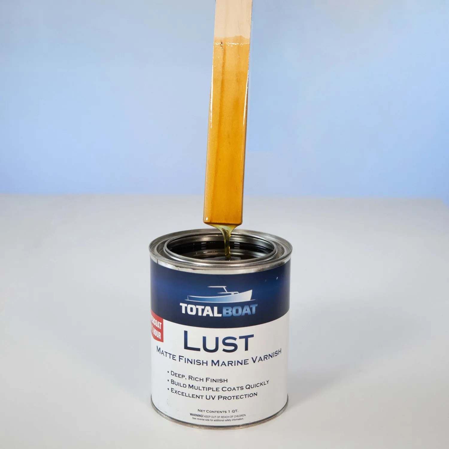 Lust Rapid Recoat Marine Spar Varnish