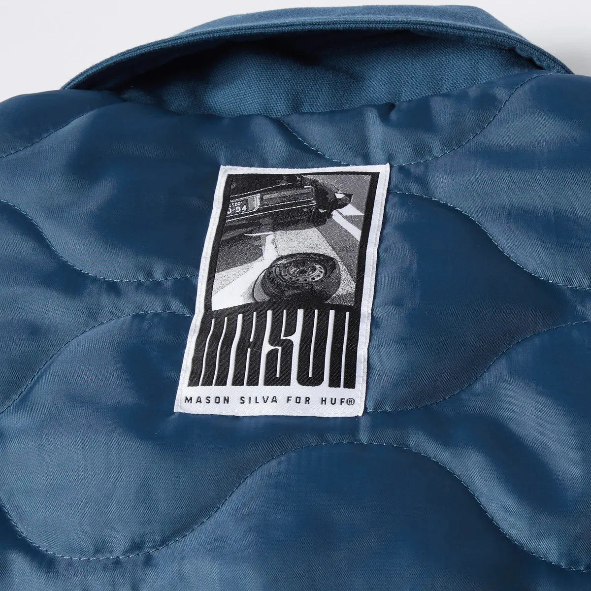 Mason Reversible Shacket | Oil Blue