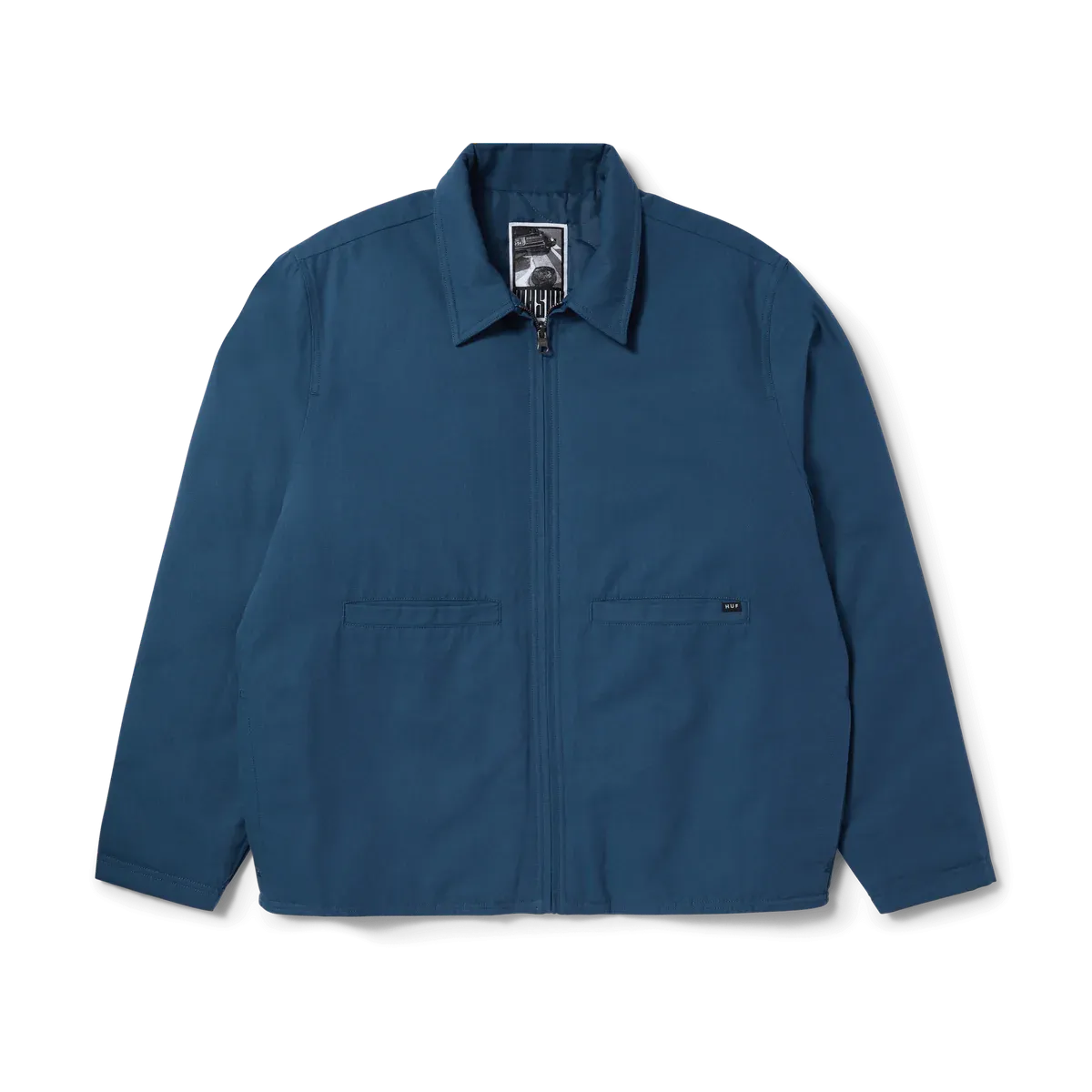 Mason Reversible Shacket | Oil Blue