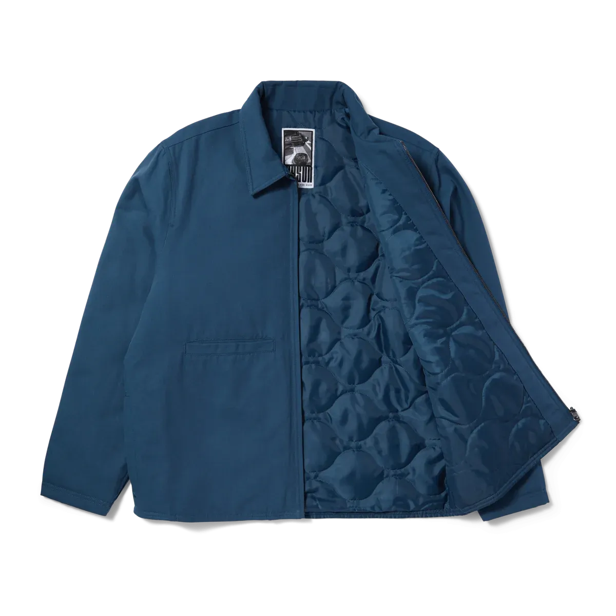 Mason Reversible Shacket | Oil Blue