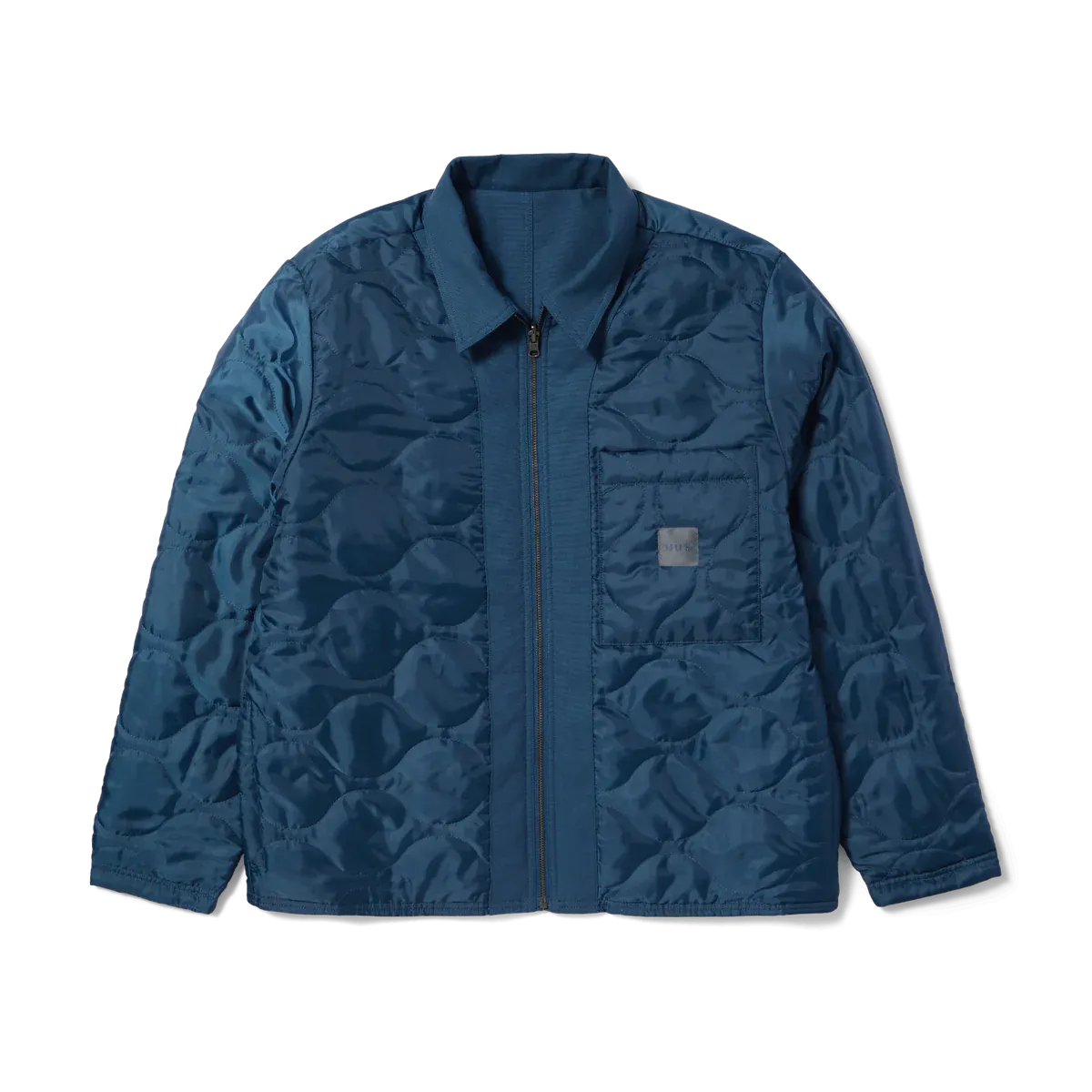 Mason Reversible Shacket | Oil Blue