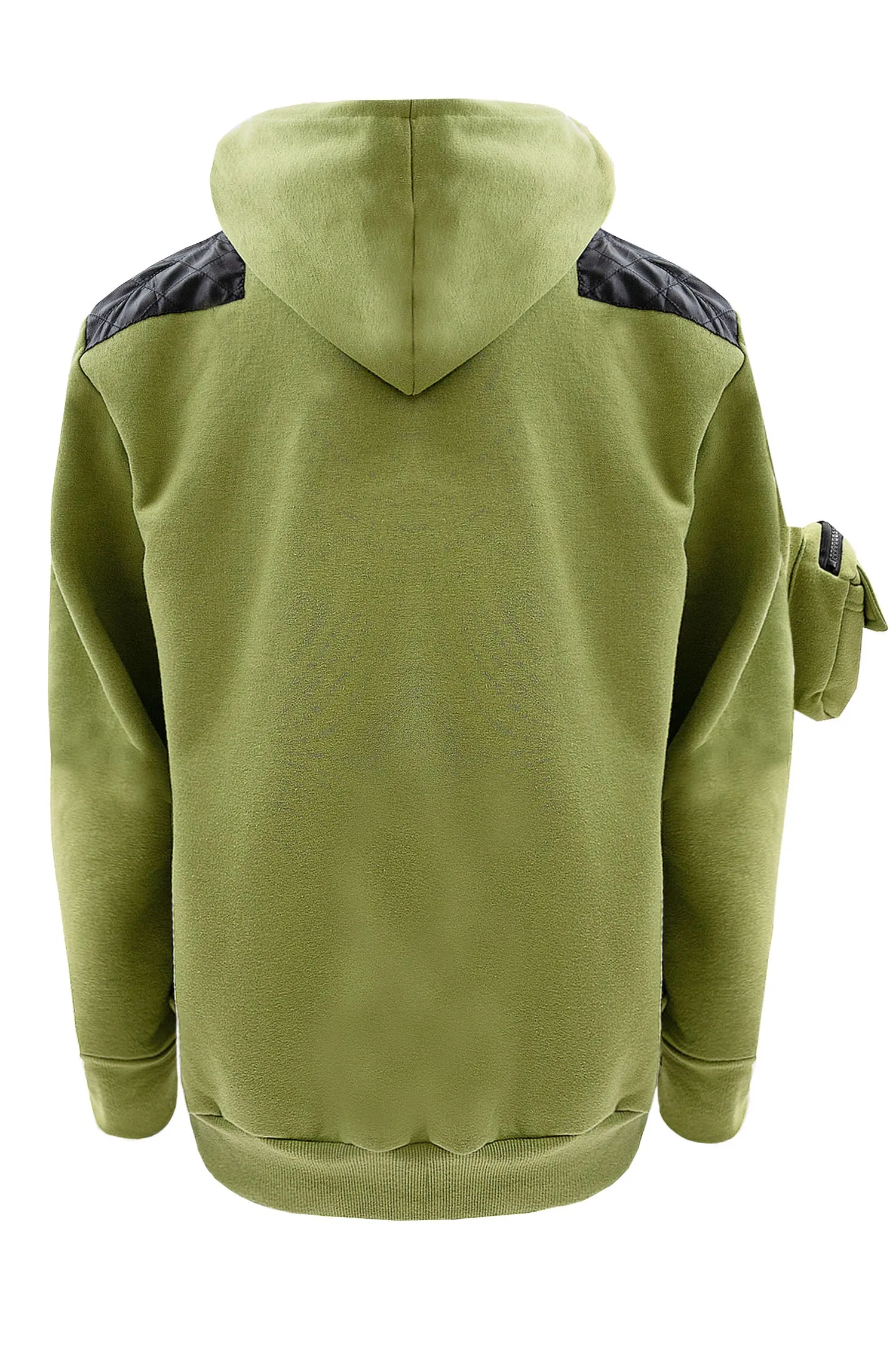 Men's Brigade Utility Cargo Pockets Fleece Hoodie