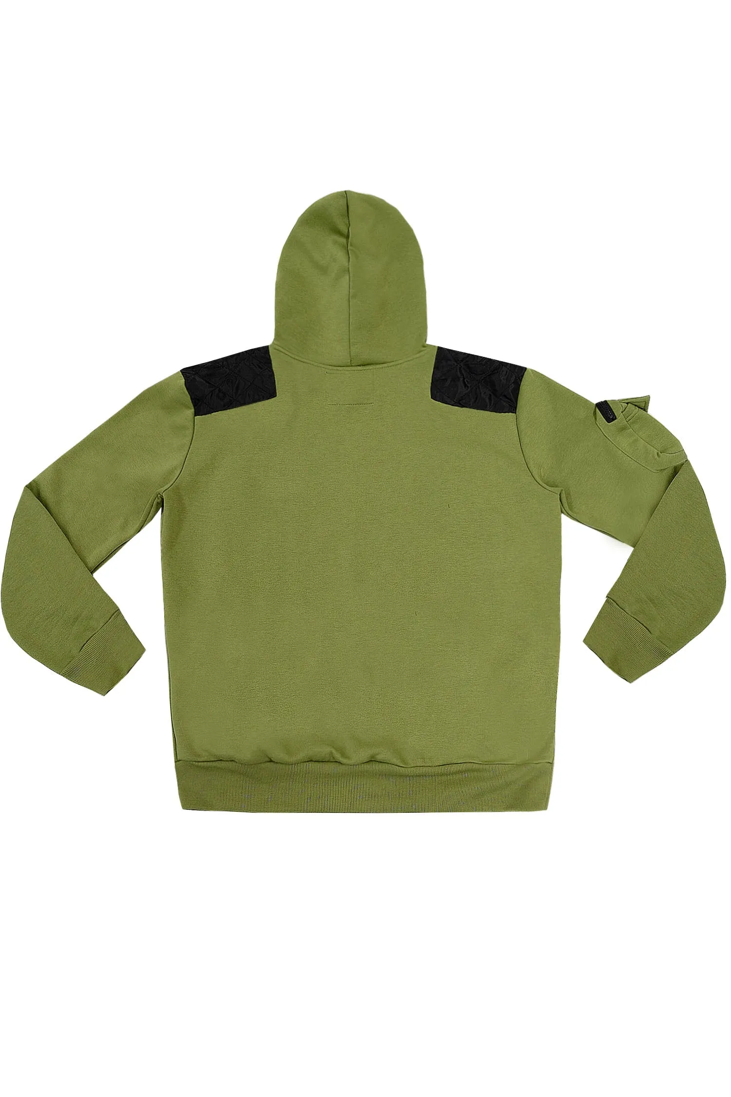 Men's Brigade Utility Cargo Pockets Fleece Hoodie