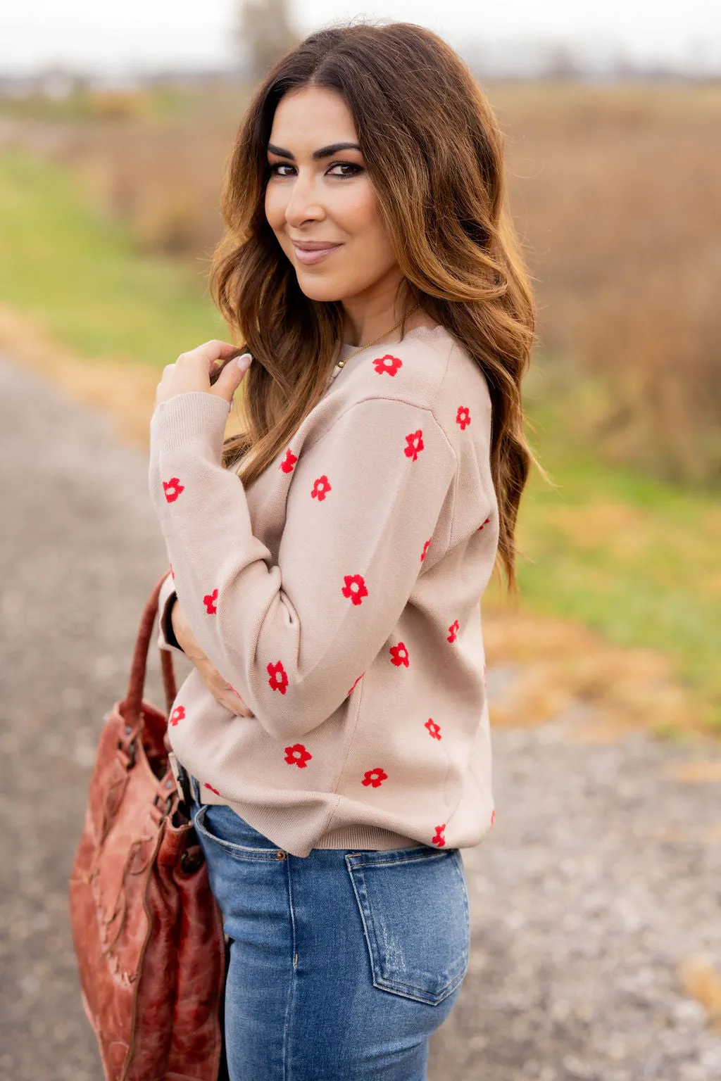 Mini Daisies Sweater