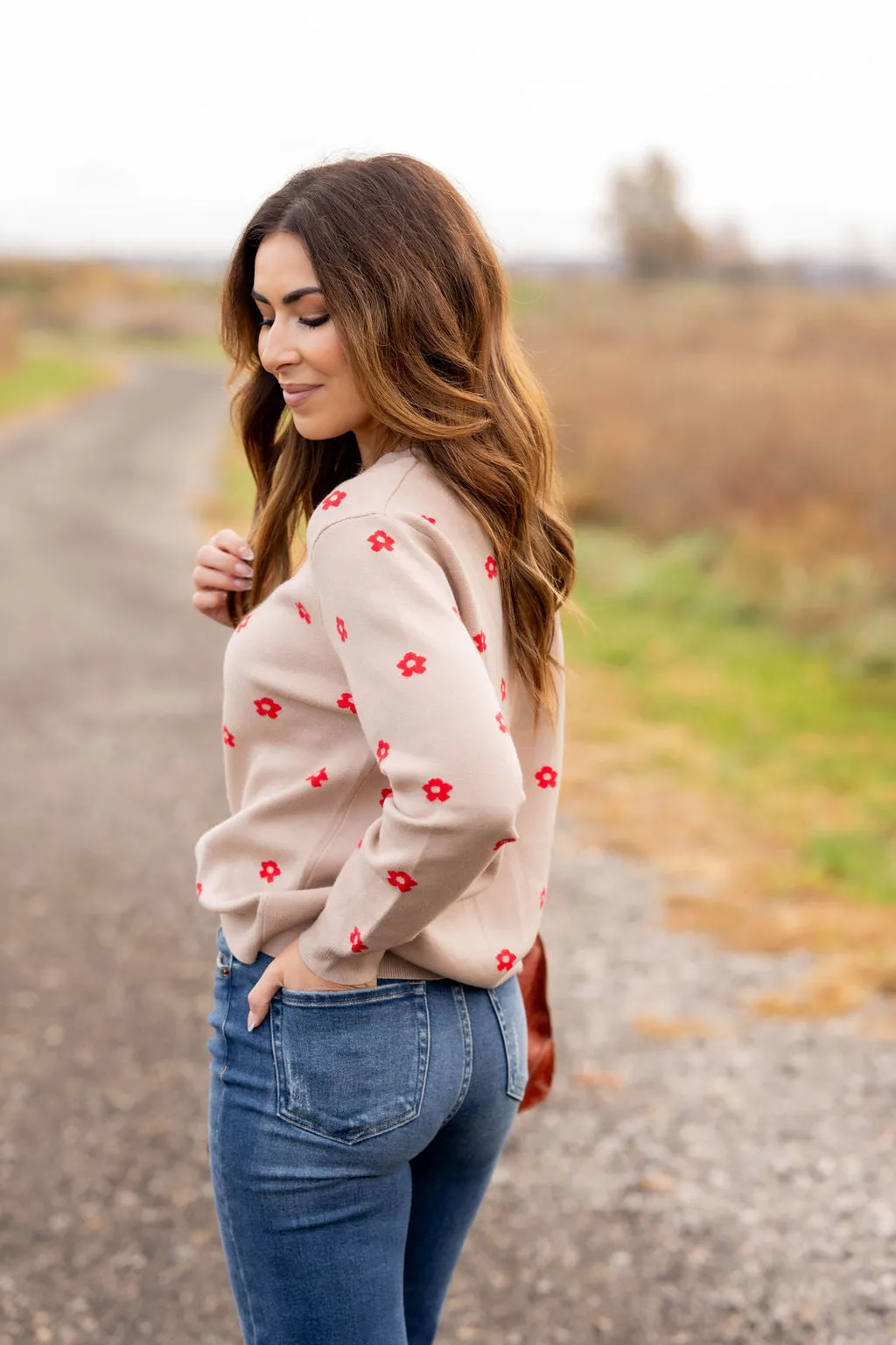 Mini Daisies Sweater