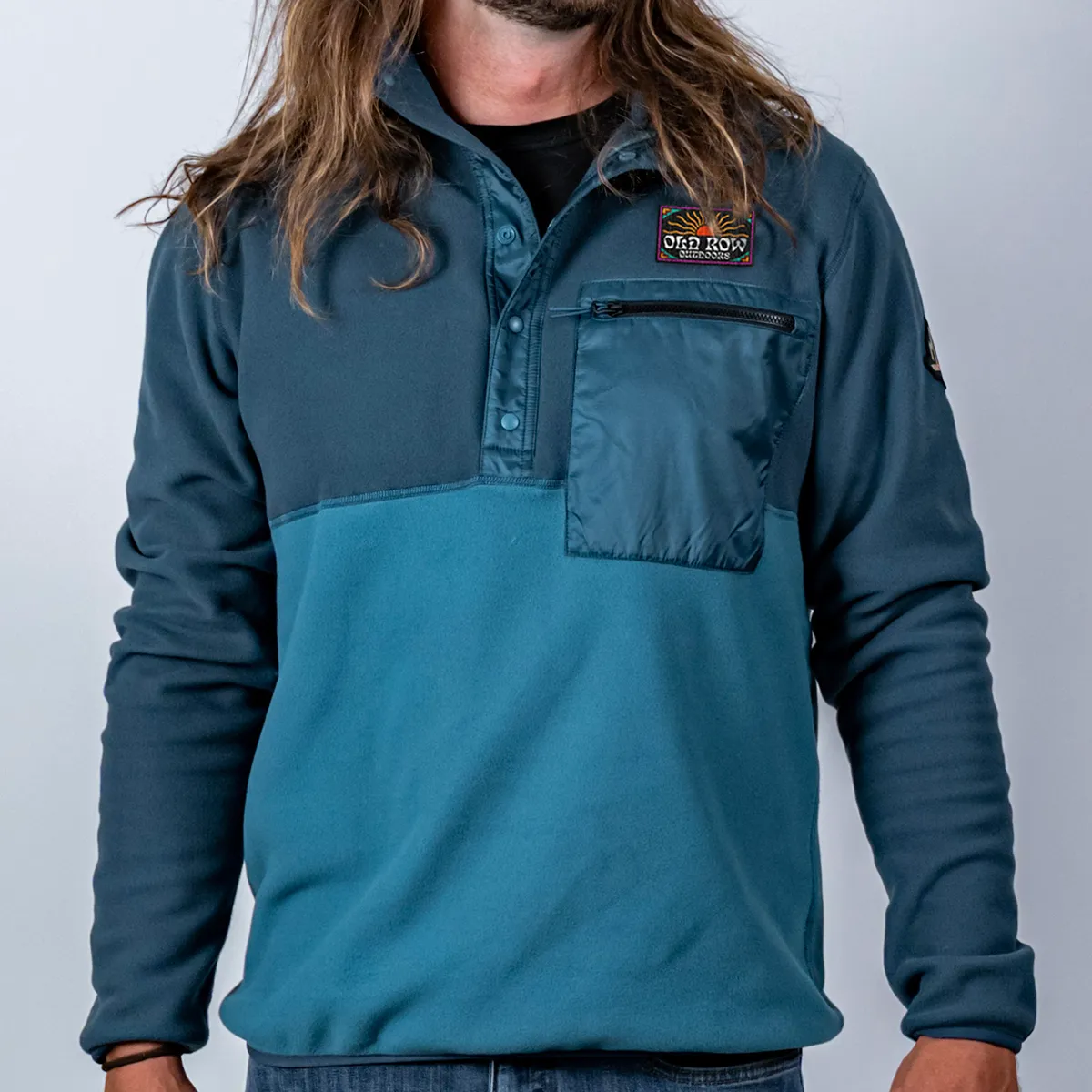 Old Row Outdoors Premium Fleece Snap Pullover