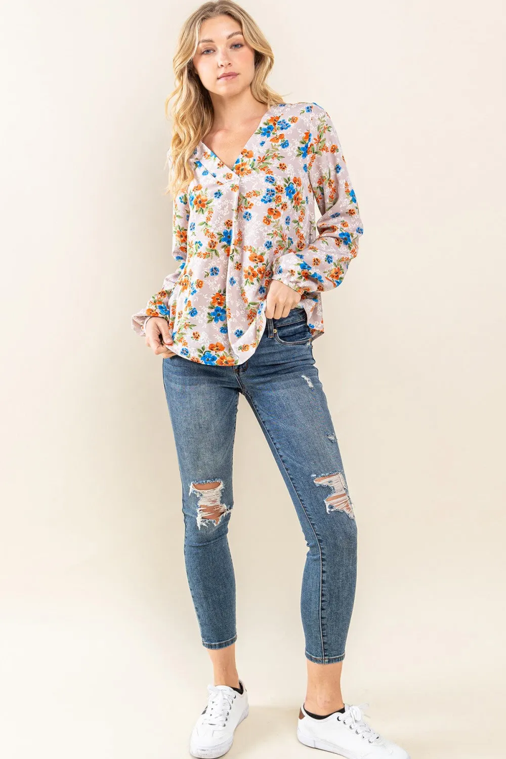 Robin Floral Top - Preorder