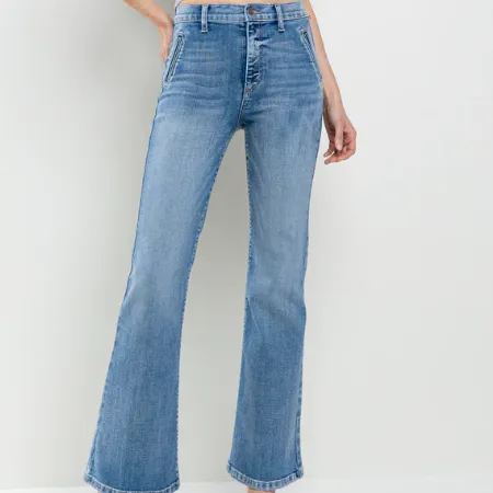 Scarlett Stretch Hi Rise Slim Bootcut Jeans