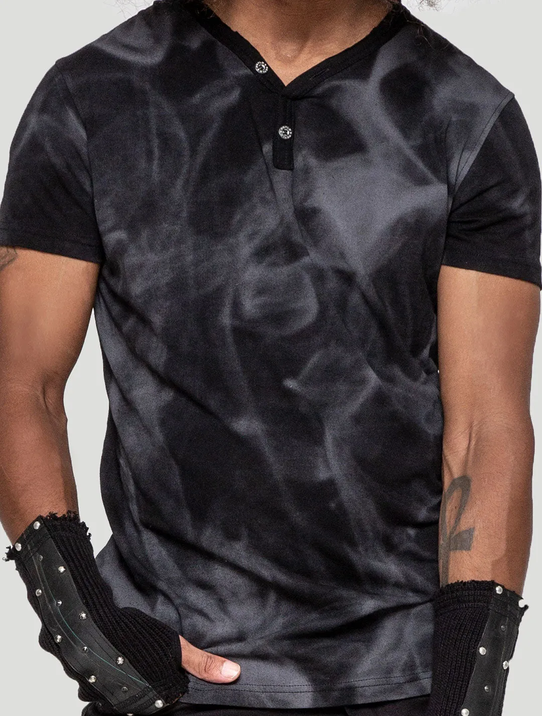 Smoky Henley Tee