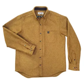 The FRASER eco MELTON Wool 2.0 Men's Shirt - Pinewood