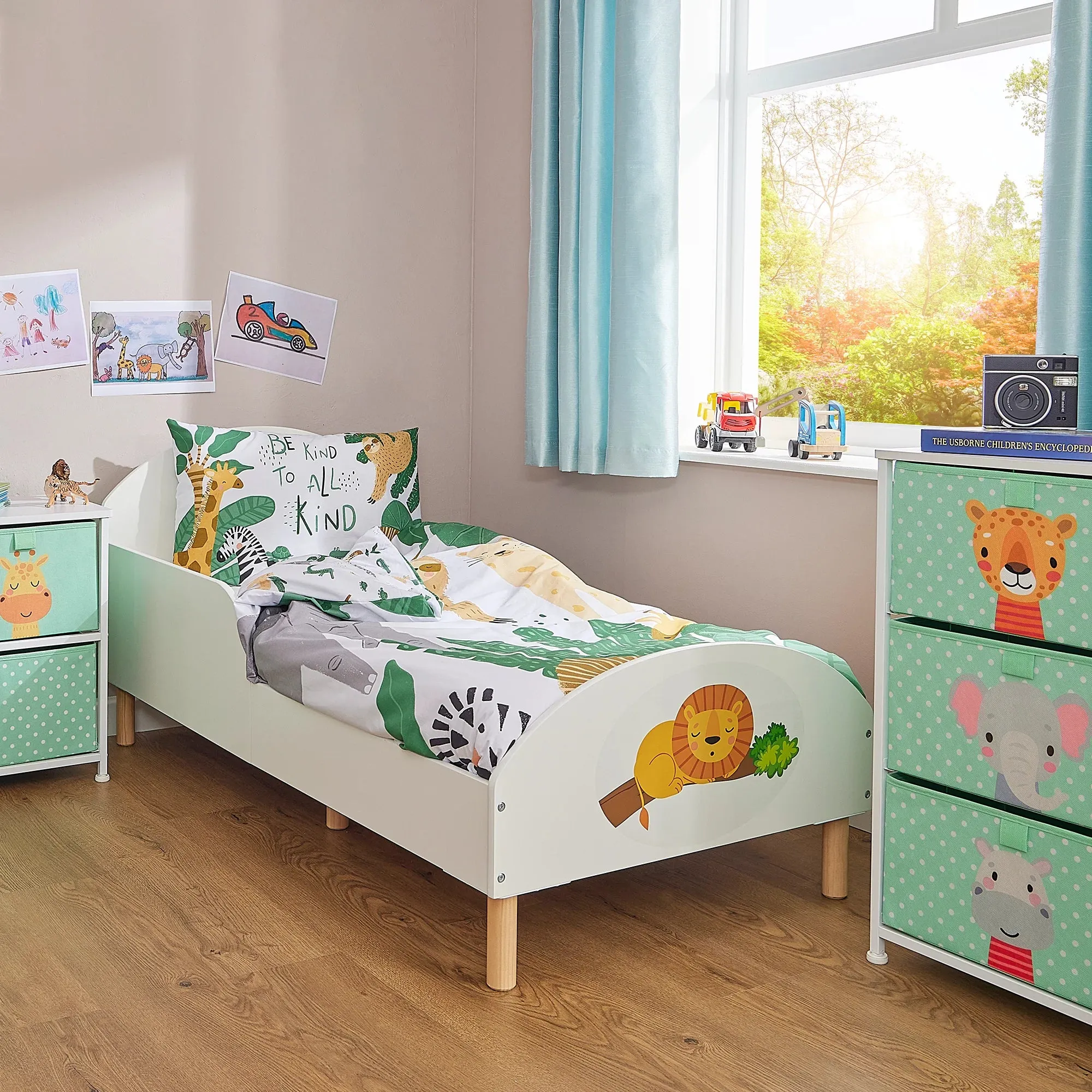 Toddler Bed - Jungle Lion