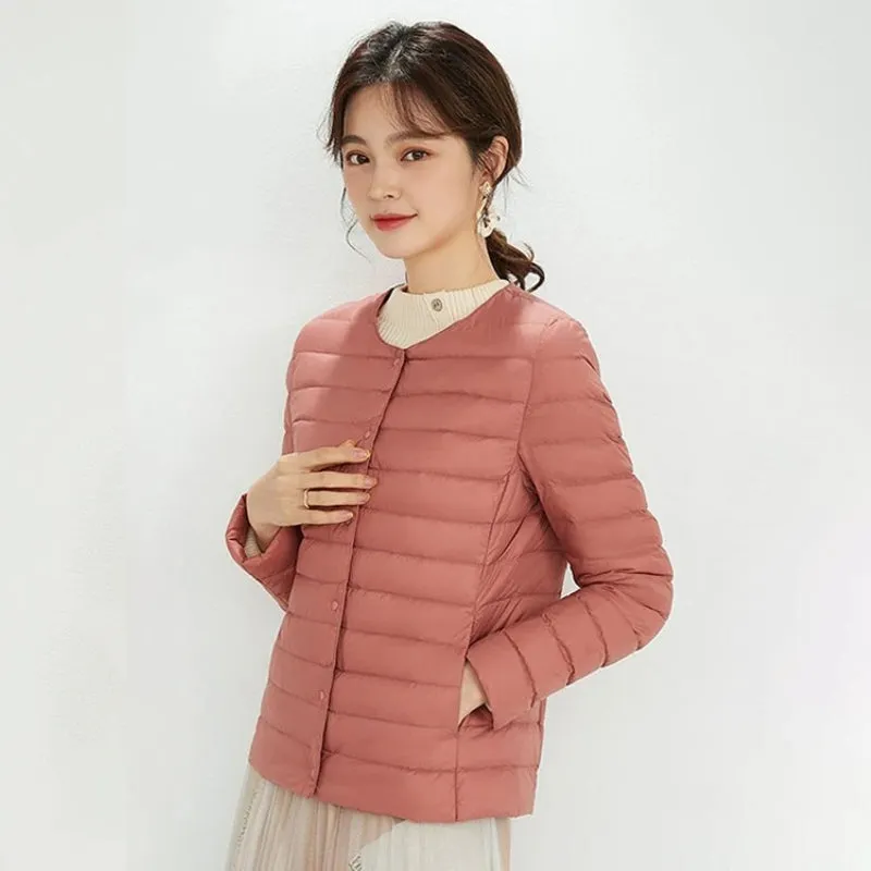 Ultralight Quilted Winter Puffer Coat Jacket