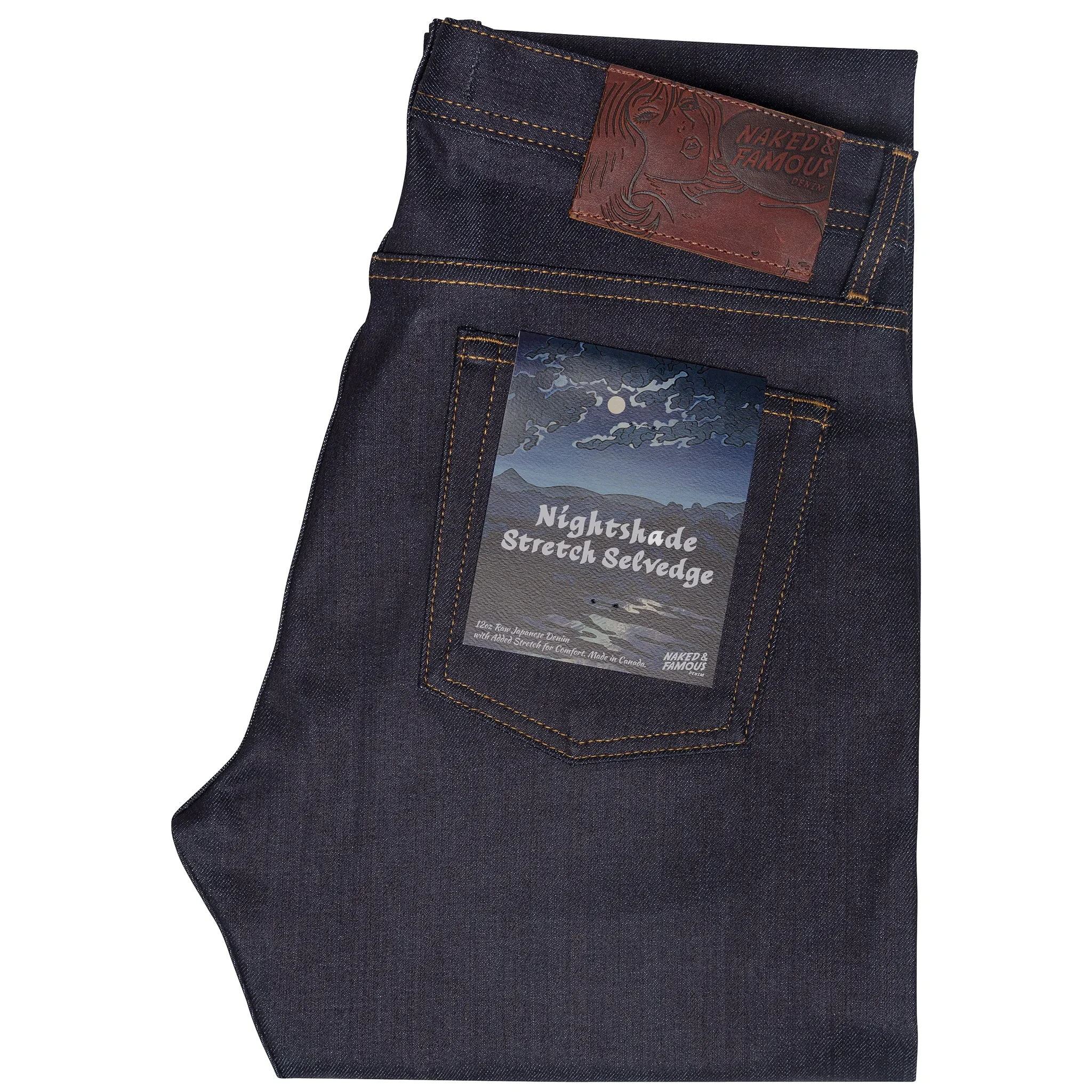 Weird Guy - Nightshade Stretch Selvedge