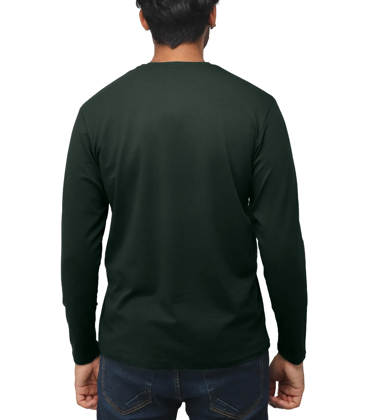 X RAY Men's Classic Long Sleeve Henley T-Shirt