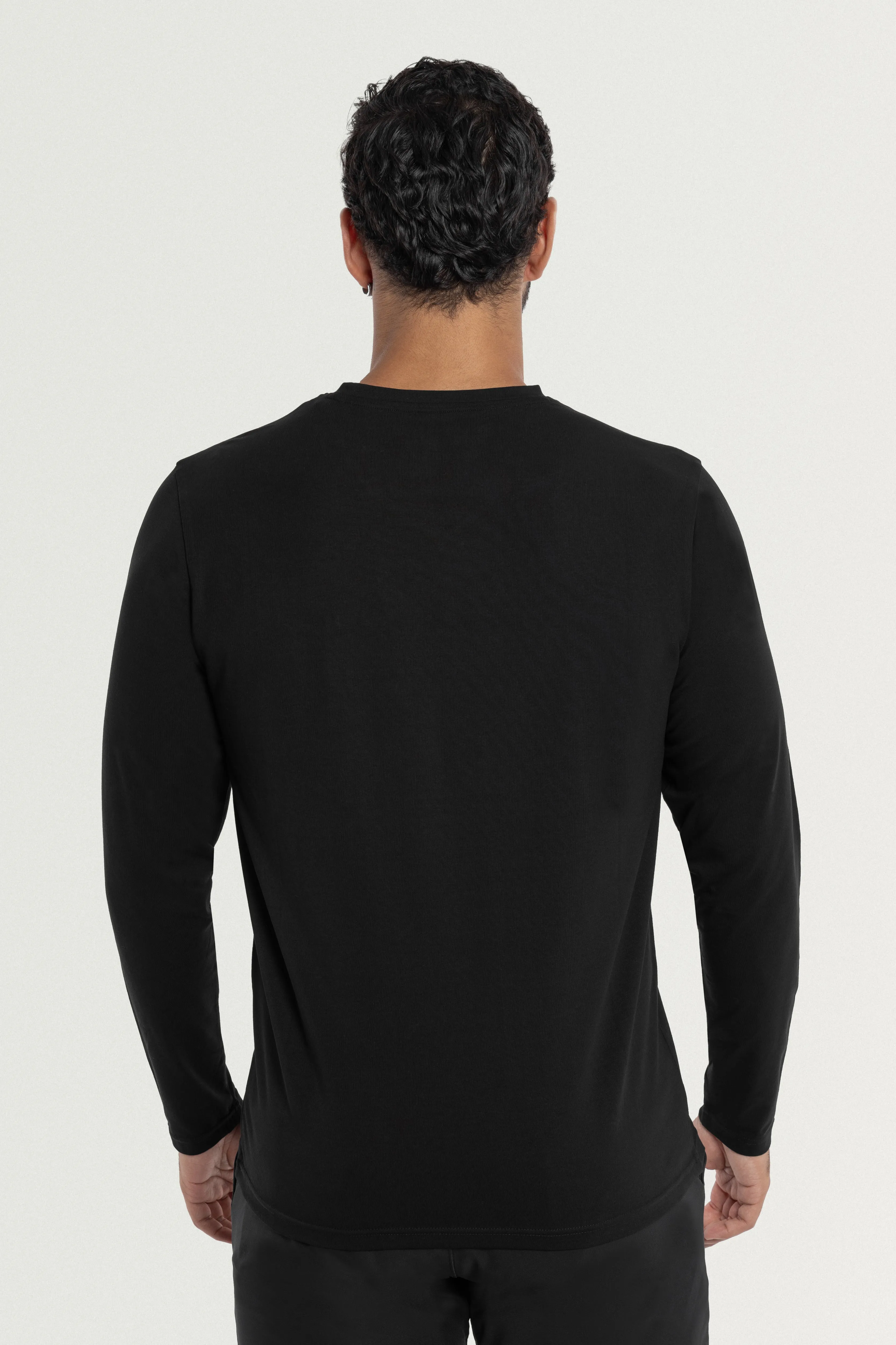 X RAY Men's Classic Long Sleeve Henley T-Shirt